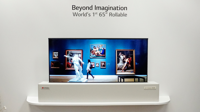 Illustration for article titled Checking Out LG's Prototype TVs Was Like Sending My Eyes to Disney World